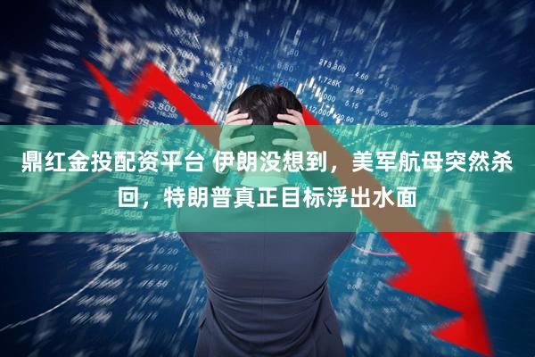 鼎红金投配资平台 伊朗没想到，美军航母突然杀回，特朗普真正目标浮出水面